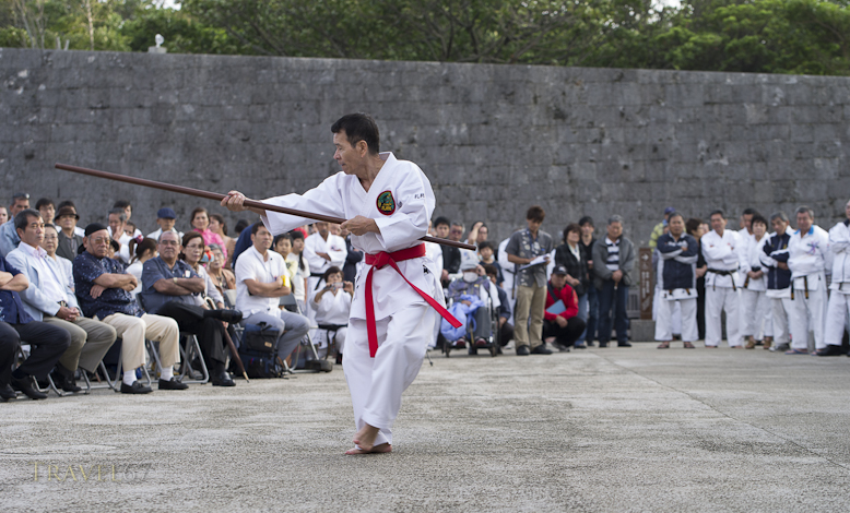 Karate Day Demonstrations at Shuri Castle, Naha, Okinawa