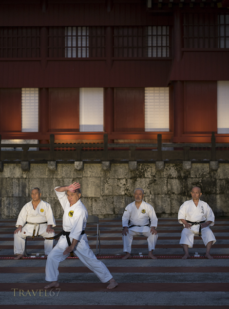Karate Day Demonstrations at Shuri Castle, Naha, Okinawa