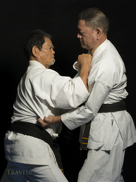 Satoshi Toyama 9th dan & Zenshu Toyama 10th dan Goju Ryu Karate