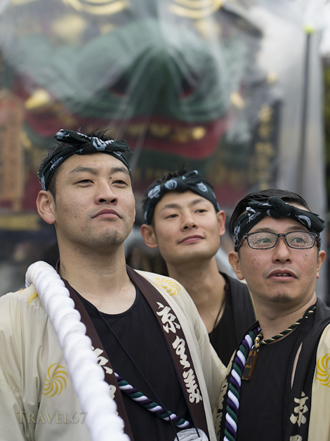 Tamatori-Jishi (The Guardian Lion on an Orb) Karatsu Kunchi Festival, Karatsu City, Saga Prefecture, Japan