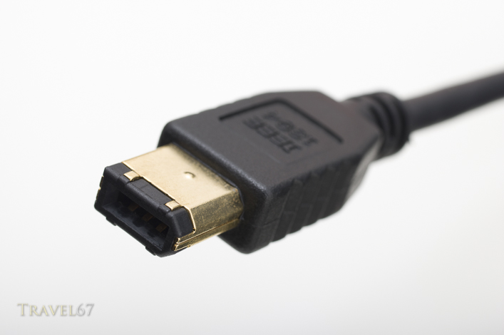 6-conductor FireWire 400 IEEE 1394-1995 cable