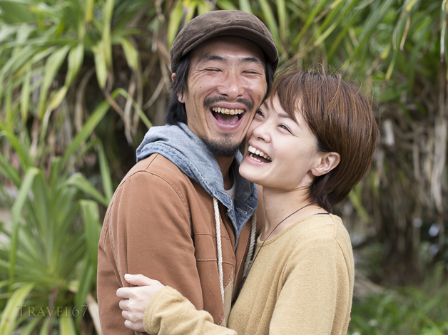 Umi Ishimn Yamaguchi and Ryota Couple photo shoot at Maeda