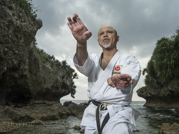 Narihiro Shinjo - Uechi Ryu Karate, Yomitan, Okinawa, Japan. - Lit with Profoto B1