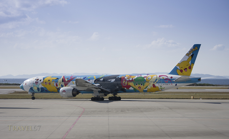 ANA Boeing 777-381 JA754A Pokemon Plane 