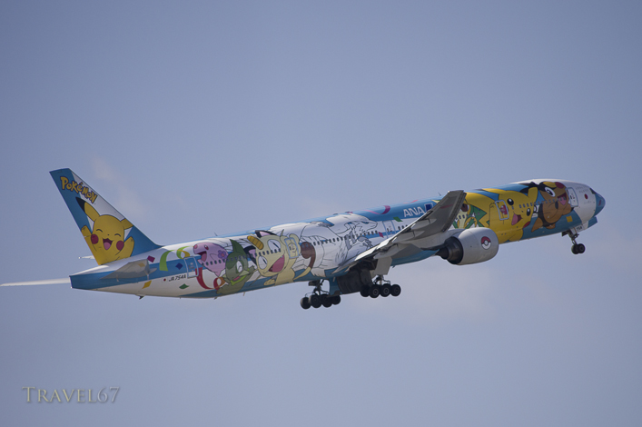 ANA Boeing 777-381 JA754A Pokemon Plane 