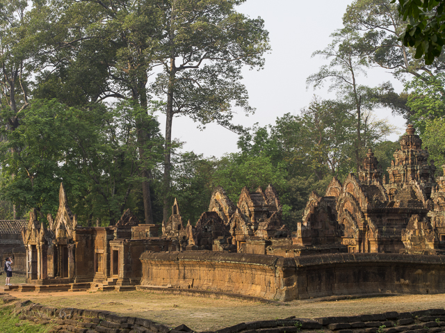 Banteay Srei Hindu Temple dedicated to Shiva. Siem Reap, Cambodia