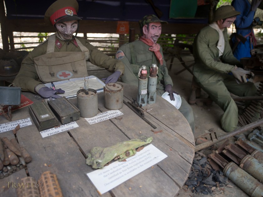 Cambodia Landmine Museum est. by Aki Ra. Siem Reap, Cambodia