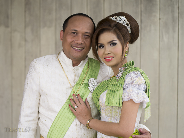 Cambodian Wedding of Suon Kosal (groom) and Pao Sara (bride) Siem Reap, Cambodia
