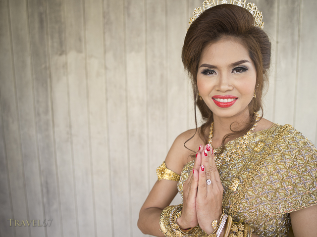 Cambodian Wedding of Suon Kosal (groom) and Pao Sara (bride) Siem Reap, Cambodia