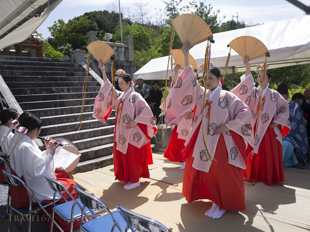 Tousosai festival at Touzan Shrine in memory of Ri Sampei May 4th. Arita, Saga Prefecture Japan.