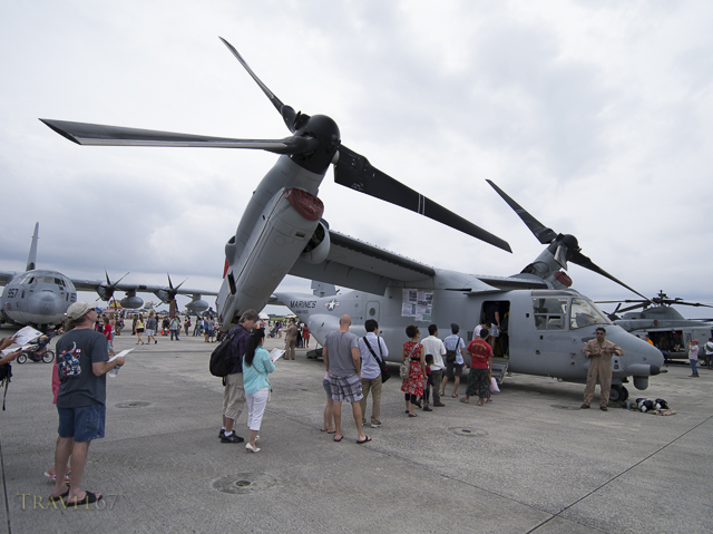 V-22 Osprey at Futenma Flightline