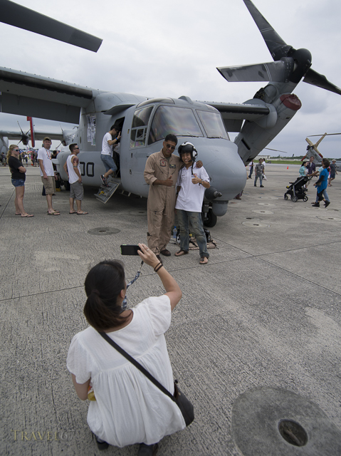 V-22 Osprey at Futenma Flightline