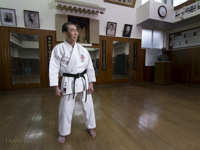 Tetsunosuke Yasuda, 10th Dan, Okinawa Goju-ryu Karate - Jundokan. 