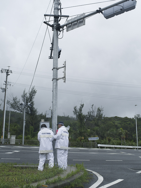 Typhoon Neoguri - Traffic Lights Out