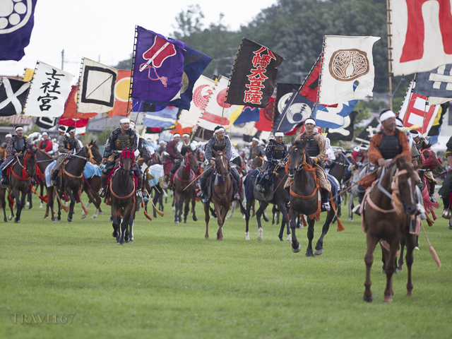 Soma Nomaoi Samurai Horseman Festival, Fukushima, Japan