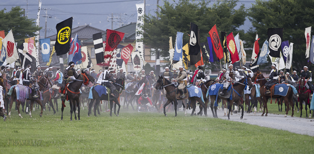 Soma Nomaoi Samurai Horseman Festival, Fukushima, Japan