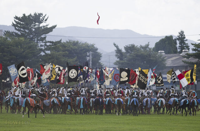 Soma Nomaoi Samurai Horseman Festival, Fukushima, Japan