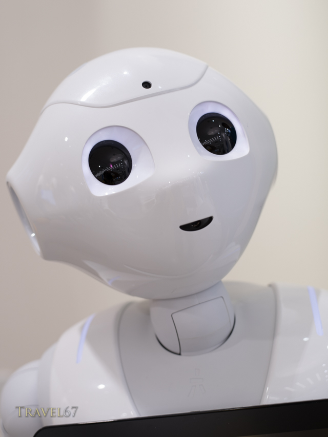 Pepper a humanoid robot by Aldebaran Robotics