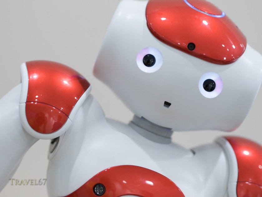 Nao an autonomous, programmable humanoid robot by Aldebaran Robotics.