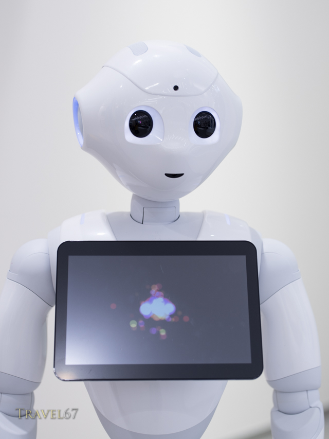Pepper a humanoid robot by Aldebaran Robotics