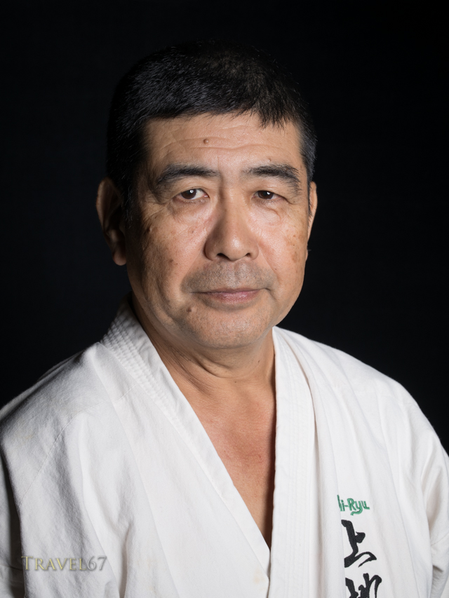 Haruyoshi Shimabukuro, 8th dan Uechi-ryu. 