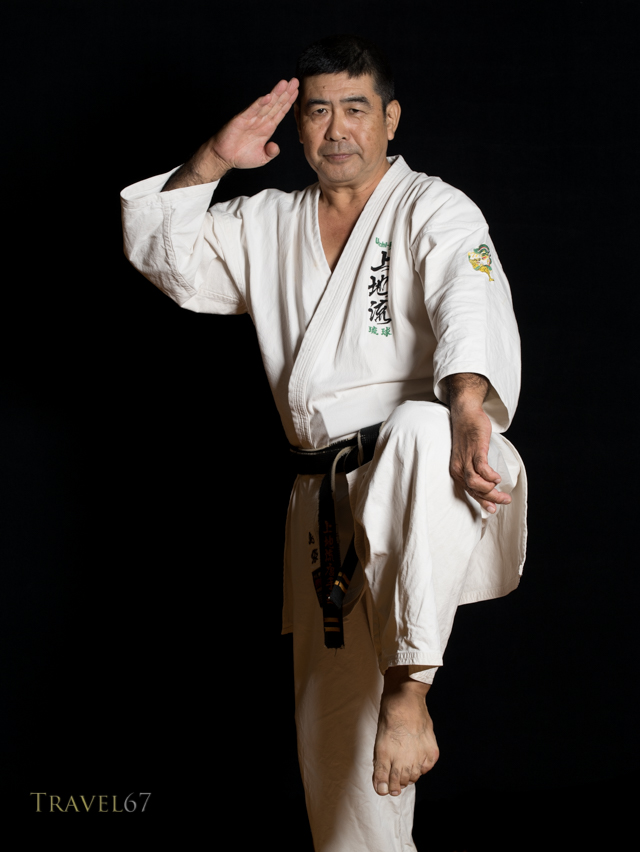 Haruyoshi Shimabukuro, 8th dan Uechi-ryu. 