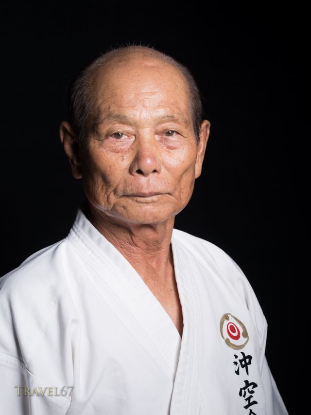 Tsutomo Nakahodo 10th dan Shohei-ryu (Uechi-ryu). 