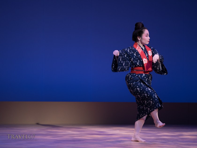 Ryukyu Dance - Kazue Higa at the National Theatre Okinawa.