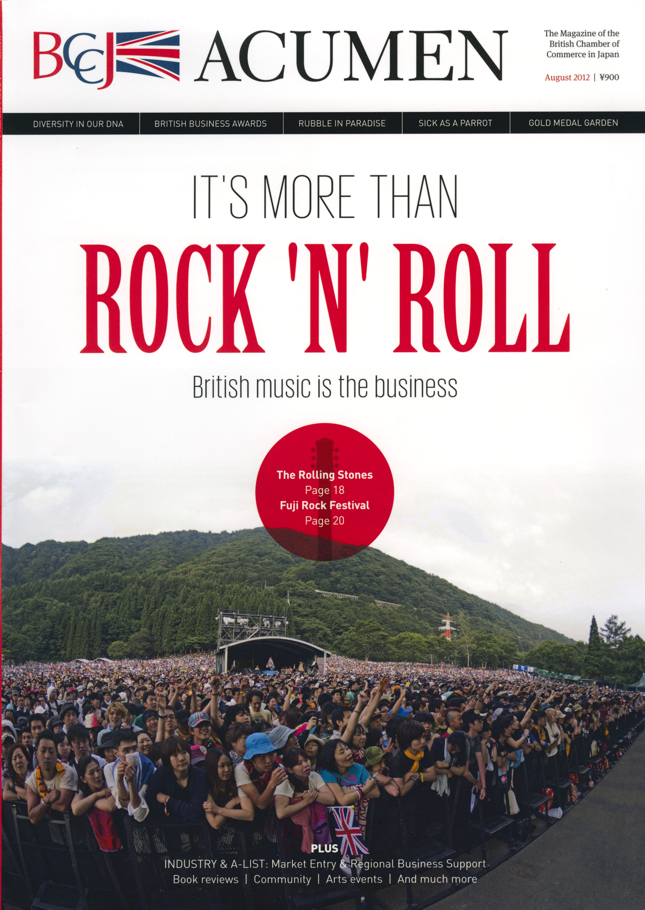 ACUMEN Tearsheet Fuji Rock 1