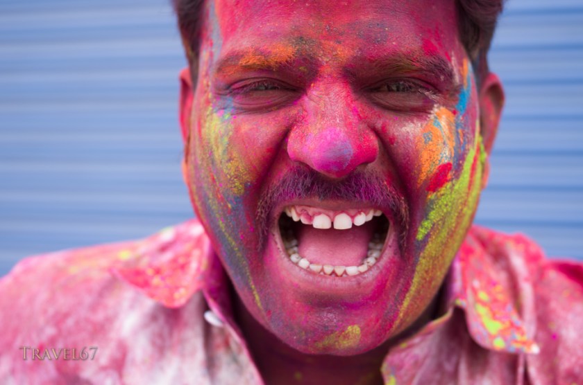 Holi, Festival of Colors, a Hindu Festival - Jaipur, Rajasthan, India