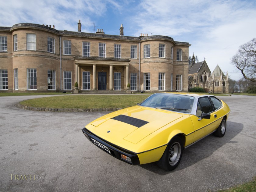 Lotus Eclat British sports car Rudding Park Hotel