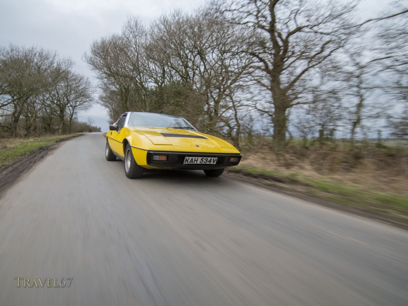 Lotus Eclat  in North Yorkshire, England.