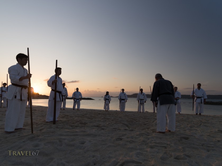 100 Kobudo Kata Event, Kira Kira Beach, Okinawa