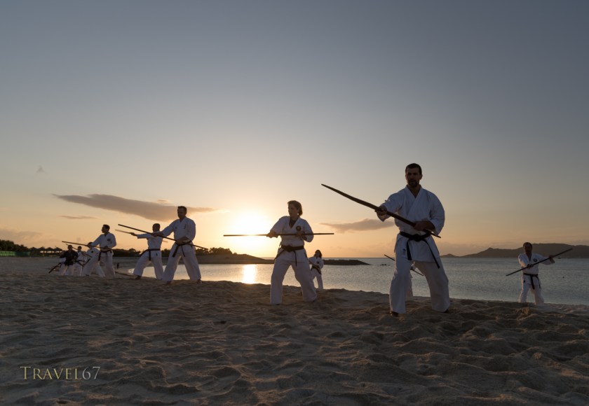 100 Kobudo Kata Event, Kira Kira Beach, Okinawa