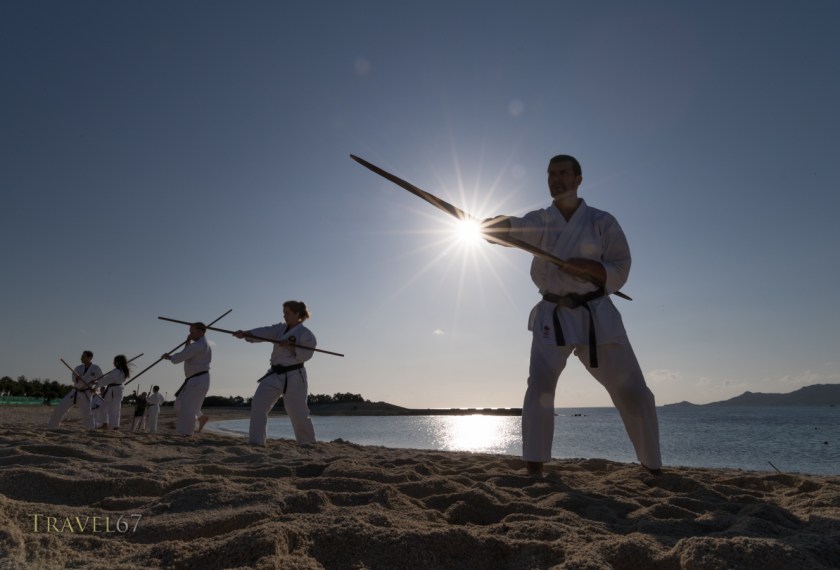 100 Kobudo Kata Event, Kira Kira Beach, Okinawa