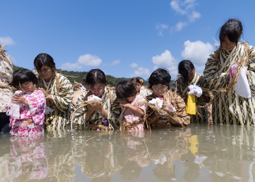Shioya Ungami Sea Festival an Important Intangible Folk Cultural Properties of Japan, Shioya Bay, Ogimi Village, Okinawa