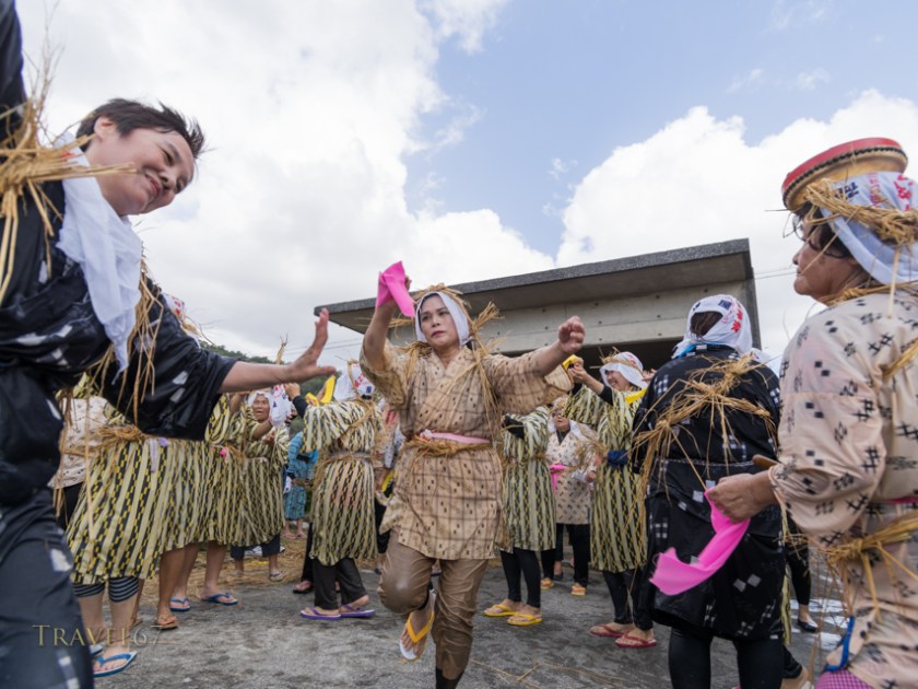 Shioya Ungami Sea Festival an Important Intangible Folk Cultural Properties of Japan, Shioya Bay, Ogimi Village, Okinawa