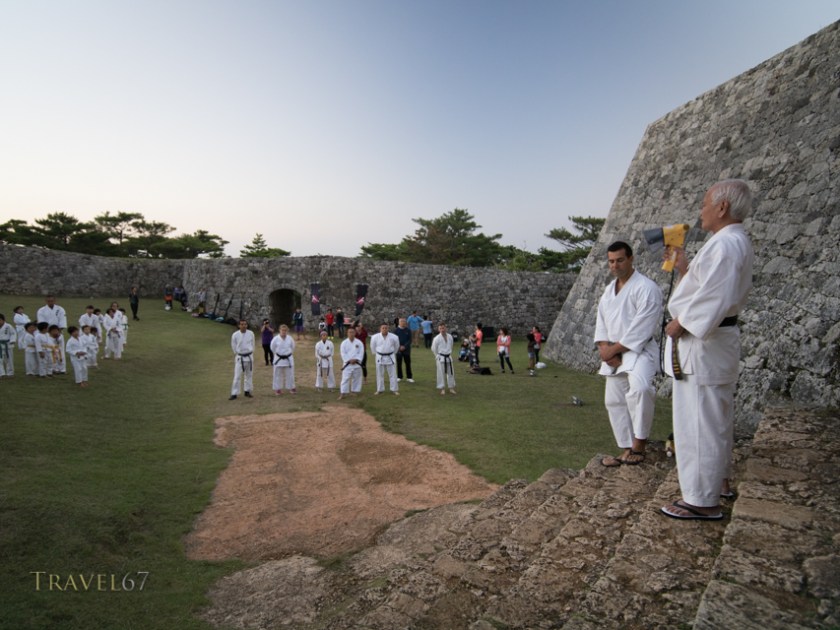 100 Kata for Karate Day at Zakimi Castle