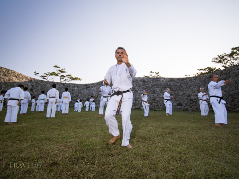 100 Kata for Karate Day at Zakimi Castle