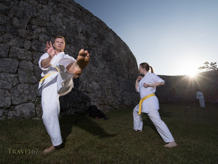 100 Kata for Karate Day at Zakimi Castle