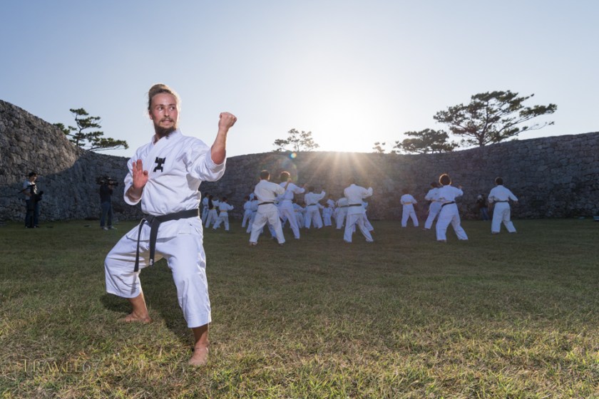 100 Kata for Karate Day at Zakimi Castle