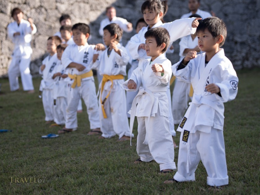 100 Kata for Karate Day at Zakimi Castle