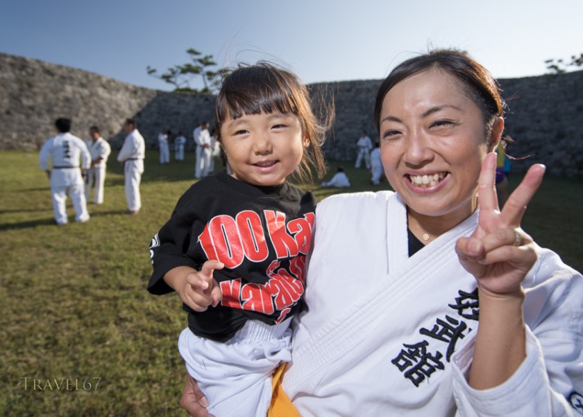 100 Kata for Karate Day at Zakimi Castle
