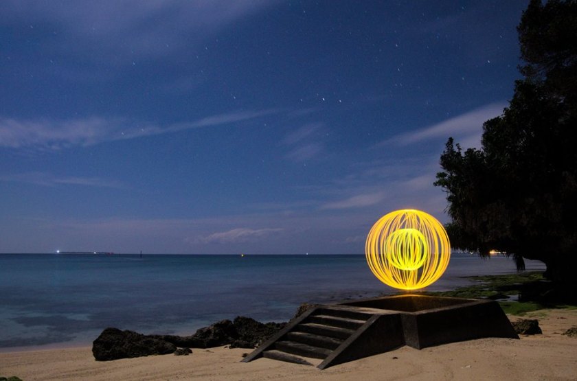 Light painting Hiroaki 2