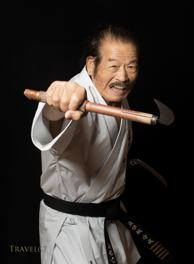 Maeshiro Shusei 10th-dan Uechi-ryu Karate 10th-dan Ryukyu Kobudo