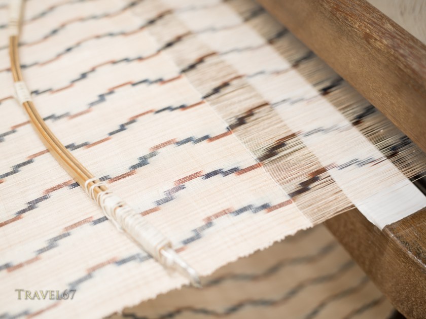 Bashofu production at Ogimi Village Bashofu Hall, Kijoka, Ogimi, Okinawa