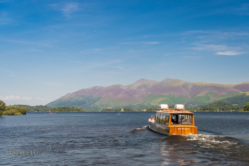 Lake Cruise on Derwent Water, The Lake District, Cumbria, UK
