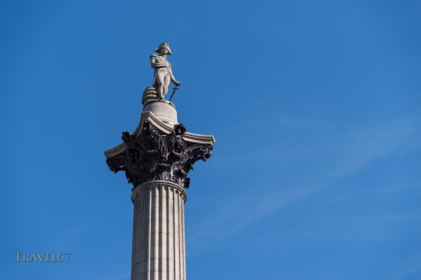 Statue of Horatio Nelson, 1st Viscount Nelson, Trafalgar Square, London
