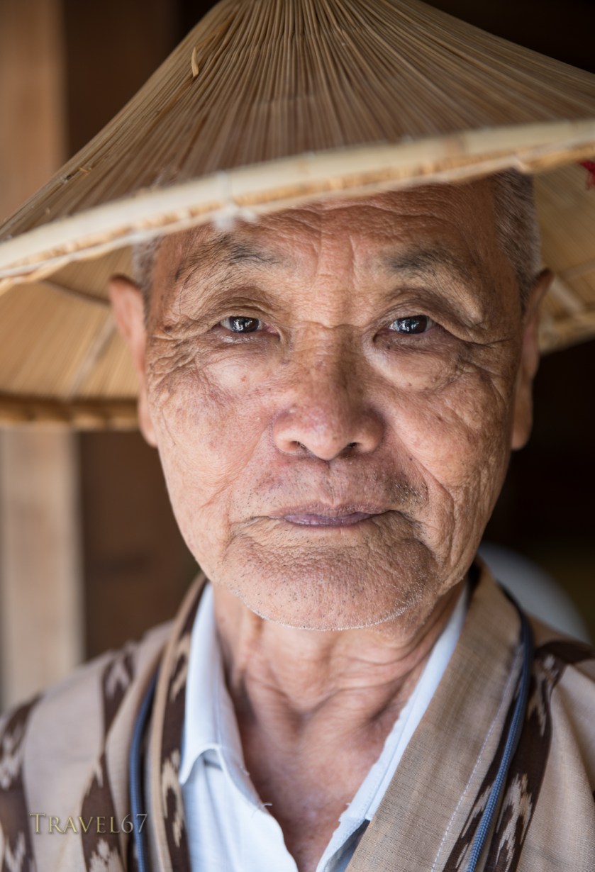 Jahana-san age 82 working at Okinawa World.