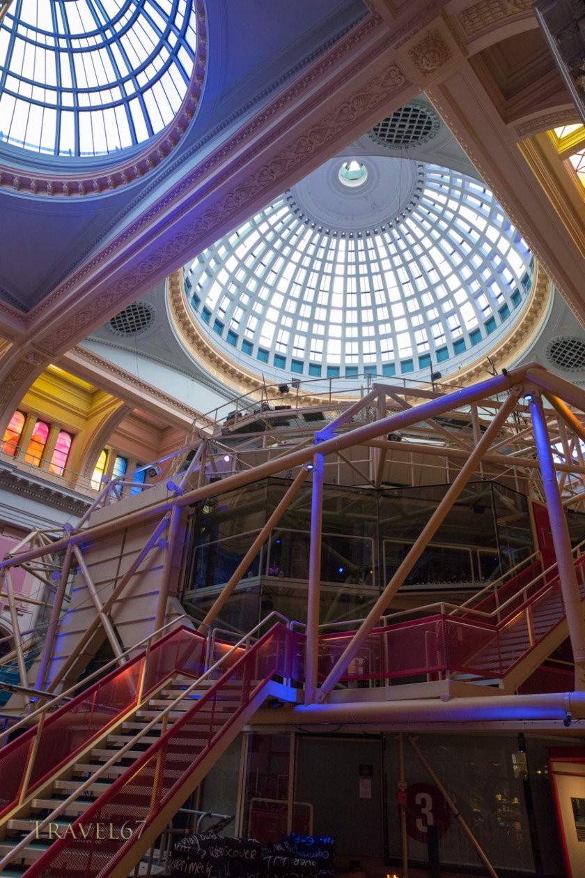 Royal Exchange Theatre inside the Royal Exchange, Manchester, England